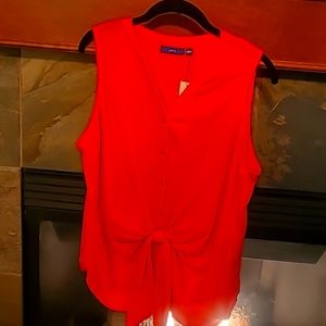 Apt 9 from Kohl's Cherry Red 🍒  Blouse